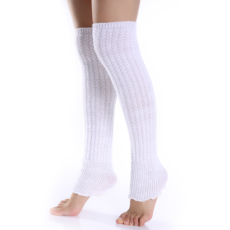 Mixed Batch Miss Han Ban Fashion Knitted Wool Flounced Sleeve Warm Leggings Knee Socks